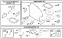 Gasket Set Diagram and Parts List for 252416-0734-01  Briggs and Stratton Engine
